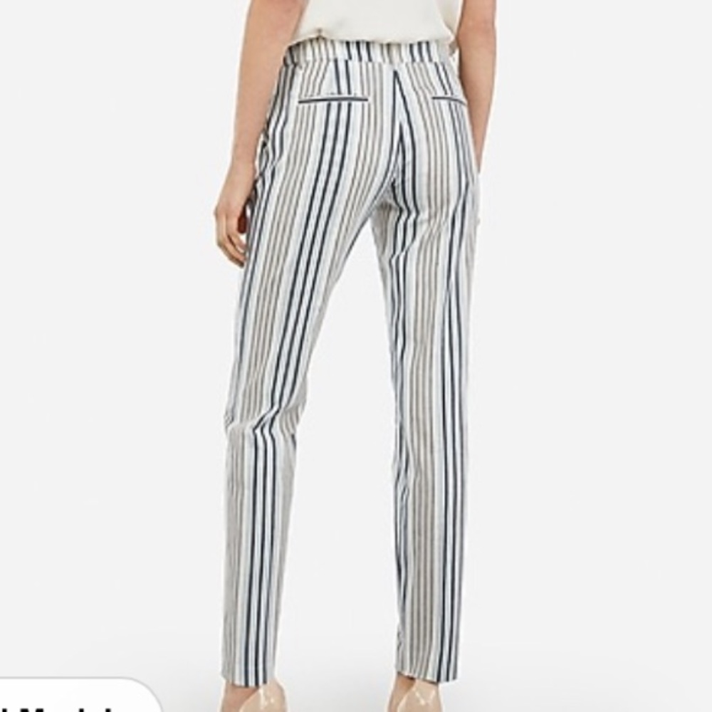 NWT Express Columnist Ankle Low Rise Pants NWT, Size 0L, 30” inseam Long